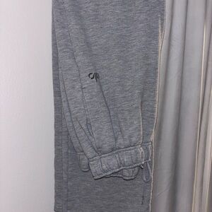 ALO accolade straight leg sweatpants - athletic heather grey